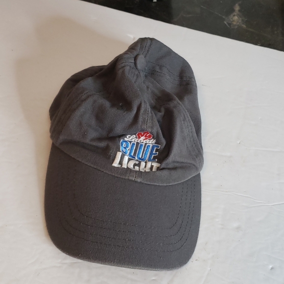 Labatt Blue Light Baseball Cap Gray 